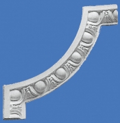 4 PZ Di ANGOLO IN GESSO ART. AP3813
