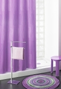 1 PZ Di *GEDY TENDA DOCCIA POLIEST.111 LILLA  180X200