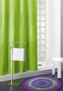 1 PZ Di GEDY TENDA DOCCIA POLIEST.112 VERDE  240X200