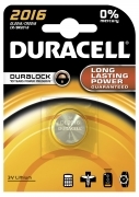 10 BL Di *DURACELL BATTERIA A BOTTONE CR2016 BL.1PZ