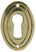 50 PZ Di BOCCHETTA PER MOBILI ART.30609 ORO LUCIDO