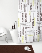 1 PZ Di GEDY TENDA DOCCIA POLIES. CITY 120 CM 180X200