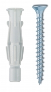 1 CF Di *ELEMATIC TASSELLI T4/VA 10X60  C/VITE (25PZ)