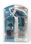 1 PZ Di *CONCORD AVVITATORE BATT.3,6V LI-ION