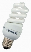 10 PZ Di *BEGHELLI LAMP.RISP.50309 SPIRAL E27W25 CALDA