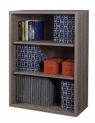 1 PZ Di DISEGNO LIBRERIA 3 VANI 36X82XH112 CM ROVERE