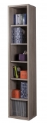 1 PZ Di DISEGNO LIBRERIA 6 VANI 36X44XH217 CM ROVERE