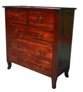 1 PZ Di *LONG LEGS CASSETTIERA 5 CASSETTI 110X50X115H