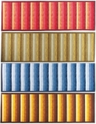4 PZ Di *TAPPETO X CUCINA MOD.BAMBU RAYA CM. 50X75
