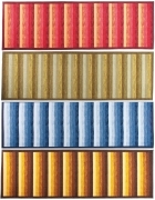 4 PZ Di *TAPPETO X CUCINA MOD.BAMBU RAYA CM. 57X230