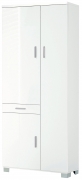 1 PZ Di *KIT MULTIUSO 3A+1C CM 77X34X178H BIANCO LACC
