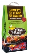 1 PZ Di *CUBETTI DI FAGGIO 'MISTER BRACE' KG.3,5