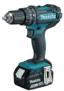 1 PZ Di MAKITA TRAPANO C/2BATT.18VP-5Ah  DHP482RTJ