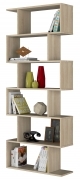 1 PZ Di KIT LIBRERIA ATHENA 80X25X192 ROVERE CANADIAN