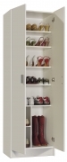 1 PZ Di KIT ARMADIO 2 ANTE 7 RIPIANI MULTIUSO 59X37XH180 C