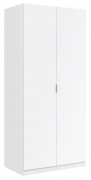 1 PZ Di KIT ARMADIO 2 ANTE 81X52XH180 CM BIANCO