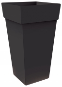6 PZ Di *VASO MELROSE QUADRATO 30X30X41H ANTRACITE