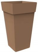 6 PZ Di *VASO MELROSE QUADRATO 30X30X41H MOCCA