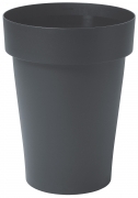 6 PZ Di *VASO MELROSE TONDO ALTO 40X50 ANTRACITE