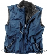 1 PZ Di GILET MOON COL. BLU NAVY MIS. L