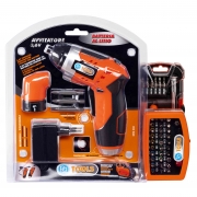 1,0 PZ Di POGGI ART.PG37NT-1 AVVITAT.3,6V+SET CACCIAV.+SET I