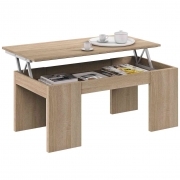 1 PZ Di KIT TAVOLO CAFF ELEV.50 X100X43/54H ROVERE CANAD