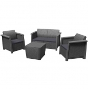 1 PZ Di KETER SALOTTO FREEMONT ANTRACITE C/CUSC.