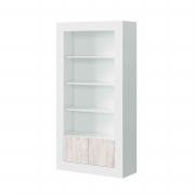 1 PZ Di KIT LIBRERIA 4 RIPIANI + 2 ANTE BALTIK 94X35X181 C