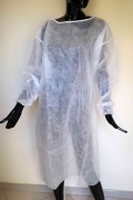 1 PZ Di CAMICE IN TNT BIANCO MADE IN ITALY