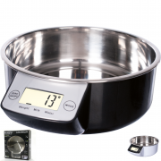 BILANCIA DA CUCINA ELETTRONICA DIGITALE DI PRECISIONE MAX 5KG CIOTOLA ACCIAIO