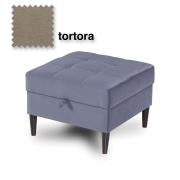 1 PZ Di POUFF MOD.APARTMENT TORTORA CM.59X59X44H