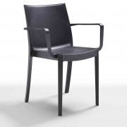 1 PZ Di POLTRONA RESINA VICTORIA ANTRACITE