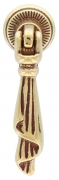 25,0 PZ Di MANIGLIA OTTONE 21391 20X62 MM PATINE**