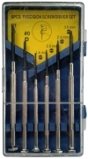 1,0 CF Di CACCIAVITE PER OROLOGIAIO SET 6 PZ RIF.76370*