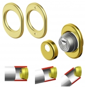 1,0 PZ Di PROTECTOR SFERIK BDS 16 MOSTRINA COPRIVITE ORO L