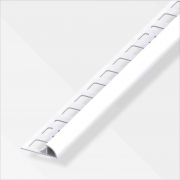 5,0 PZ Di PROFILO JOLLY PVC  8 MM H 250 CM BIANCO