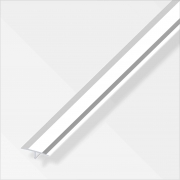 5,0 PZ Di GIUNTO A T PER PAVIMENTI ALLUM 250 CM CROMO