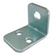 100,0 PZ Di SQUADRETTA DI FISSAGGIO ARMADIO 22X28X21 MM ZINC