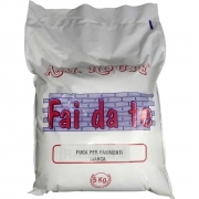 4,0 PZ Di FUGA PER PAVIMENTI BIANCA DA 5 KG