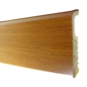 10,0 PZ Di BATTISCOPA 75X8 POLISTIRENE LISCIO 200 CM FAGGIO