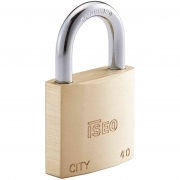 10,0 PZ Di CITY BY ISEO LUCCHETTO OTT RETTANGOLARE 40 MM
