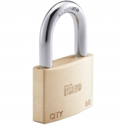 10,0 PZ Di CITY BY ISEO LUCCHETTO OTT RETTANGOLARE 60 MM