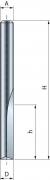 1,0 PZ Di FRESA WIDIA TAGLIENTI DIRITTI 04-09906 D  3X 9,5/4