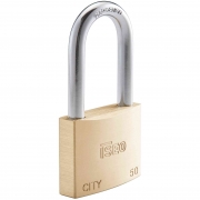 10,0 PZ Di CITY BY ISEO LUCCHETTO OTT RETT ARCO LUNGO 50 MM