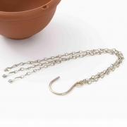 1,0 PZ Di CATENA PER VASO PENSILE IN PLASTICA BASKET