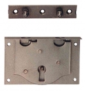 20,0 PZ Di SERRATURA PER CASSA FERRO LUCIDO 25 MM