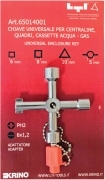 1,0 PZ Di CHIAVE UNIVERSALE PER CASSETTE CONTATORI