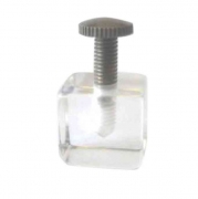 20,0 PZ Di REGGIPIANO PLEXIGLASS A CUBO C/VITE 20X20X20 MM