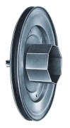 1,0 PZ Di PULEGGIA ZINCATA CM.19 PER ARGANELLI
