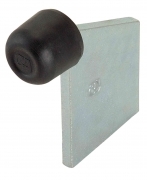 1,0 PZ Di ARRESTO PER CANCELLO A SALDARE ACC ZIN 50X90 MM